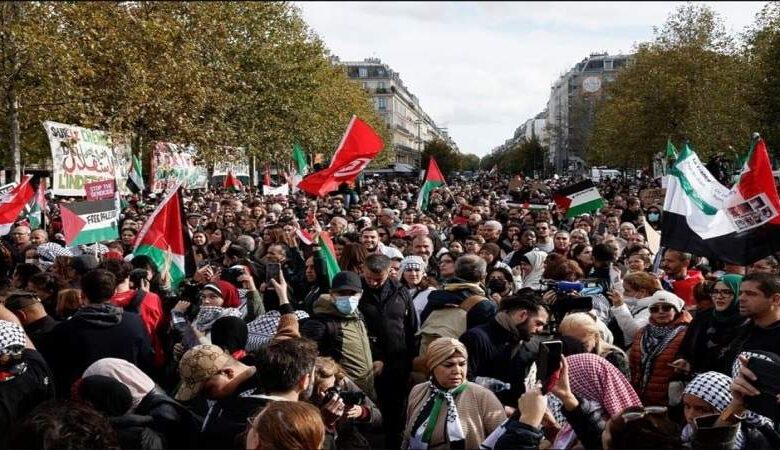 مسيرة حاشدة في باريس