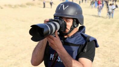 صحفيو غزة في مرمى الاحتلال