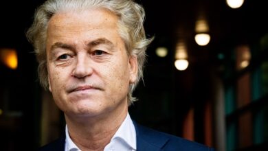 خيرت فيلدرز زعيم حزب الحرية اليميني المتطرف في هولندا