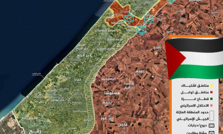 معركة الطوفان- تقرير ميداني شامل- 15\5\2024 - اليوم 222 للمعركة - اليوم 202 للقتال البري