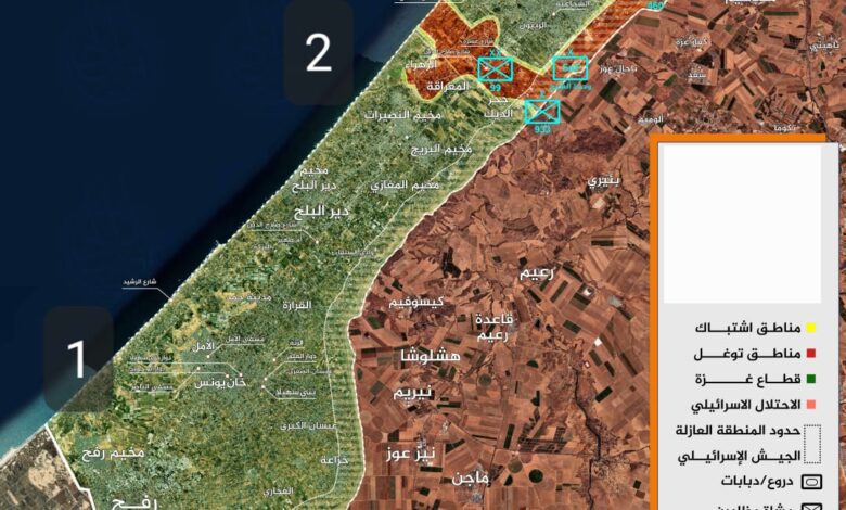 معركة الطوفان- تقرير ميداني شامل- 22\5\2024 - اليوم 229 للمعركة - اليوم 209 للقتال البري