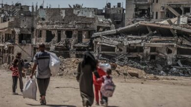 العدوان على غزة يدخل يومه الـ 230